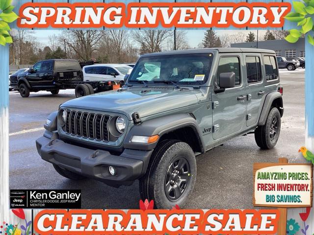 2026 Jeep Wrangler WRANGLER 4-DOOR SPORT
