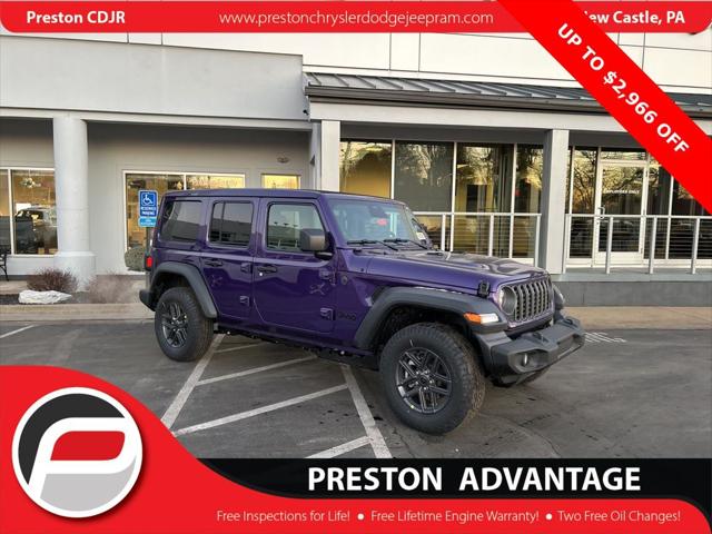 2026 Jeep Wrangler WRANGLER 4-DOOR SPORT S 2026 Jeep Wrangler WRANGLER 4-DOOR SPORT S