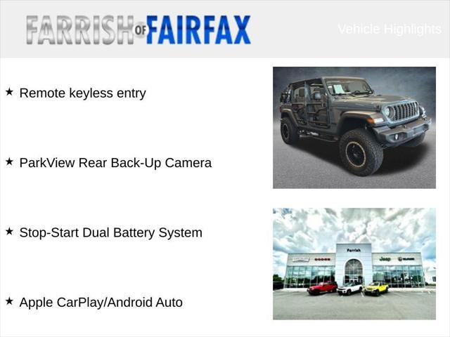 2026 Jeep Wrangler WRANGLER 4-DOOR SPORT 2026 Jeep Wrangler WRANGLER 4-DOOR SPORT