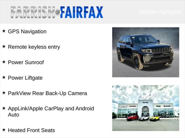 2026 Jeep Grand Cherokee GRAND CHEROKEE ALTITUDE 4X4