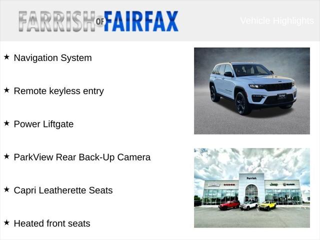 2025 Jeep Grand Cherokee GRAND CHEROKEE LIMITED 4X4