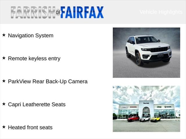 2025 Jeep Grand Cherokee GRAND CHEROKEE LIMITED 4X4 2025 Jeep Grand Cherokee GRAND CHEROKEE LIMITED 4X4