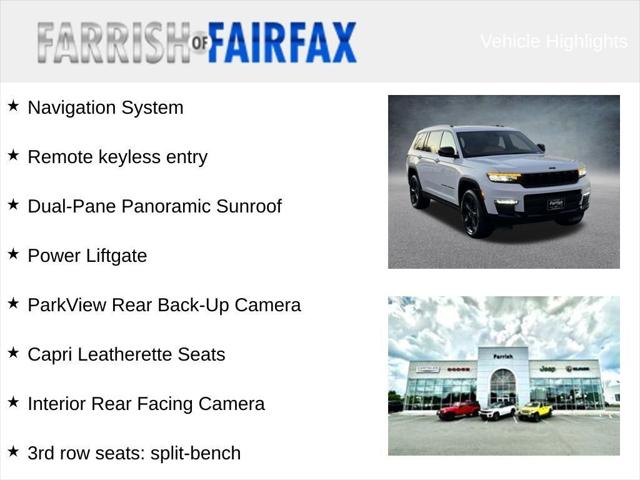 2025 Jeep Grand Cherokee GRAND CHEROKEE L LIMITED 4X4