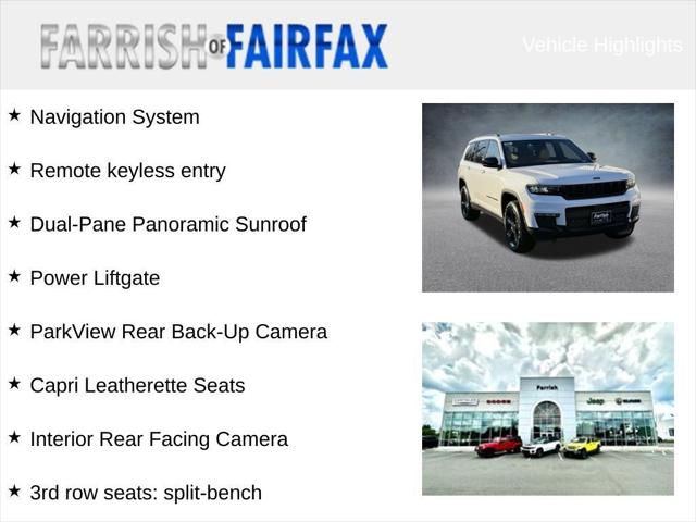 2025 Jeep Grand Cherokee GRAND CHEROKEE L LIMITED 4X4