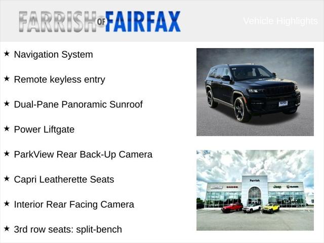 2025 Jeep Grand Cherokee GRAND CHEROKEE L LIMITED 4X4