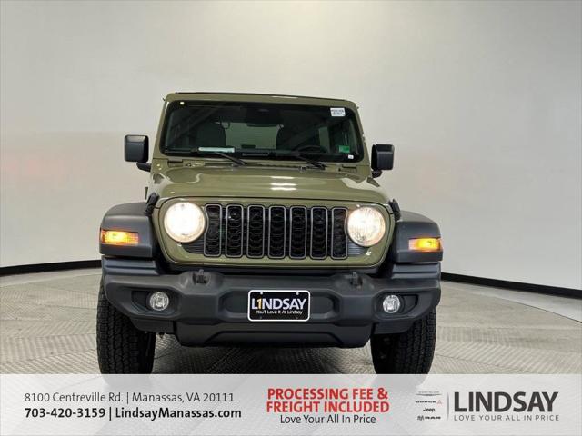 2026 Jeep Wrangler WRANGLER 4-DOOR SPORT S 2026 Jeep Wrangler WRANGLER 4-DOOR SPORT S