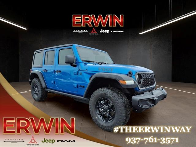 2026 Jeep Wrangler WRANGLER 4-DOOR WILLYS 2026 Jeep Wrangler WRANGLER 4-DOOR WILLYS