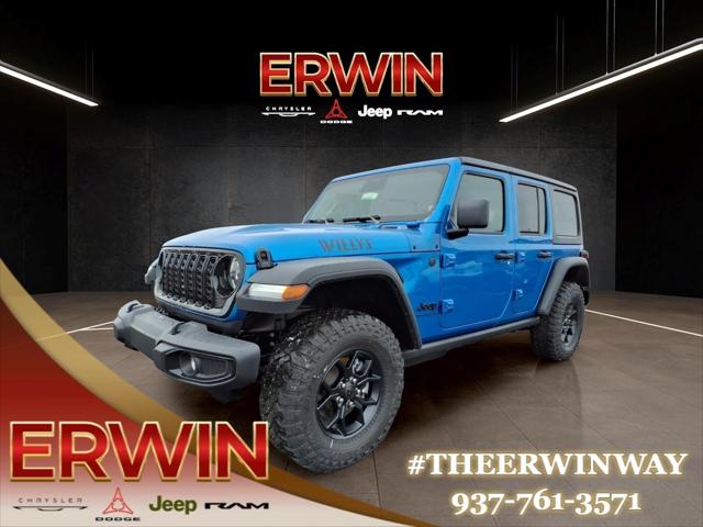 2026 Jeep Wrangler WRANGLER 4-DOOR WILLYS 2026 Jeep Wrangler WRANGLER 4-DOOR WILLYS