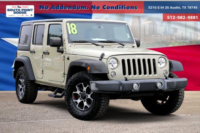 2018 Jeep Wrangler JK Unlimited Sport S 4x4