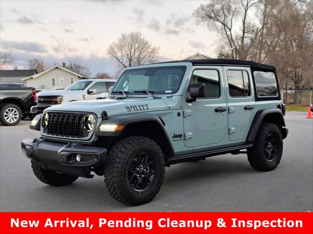 2024 Jeep Wrangler 4-Door Willys 4x4 2024 Jeep Wrangler 4-Door Willys 4x4