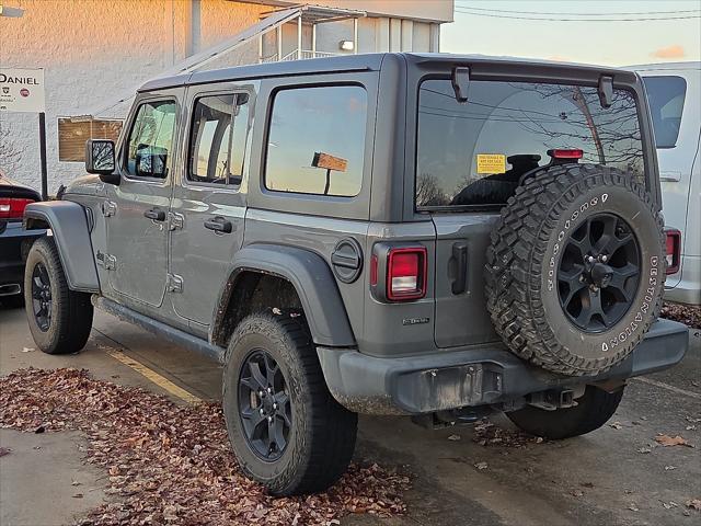 2022 Jeep Wrangler Unlimited Willys 4x4 2022 Jeep Wrangler Unlimited Willys 4x4