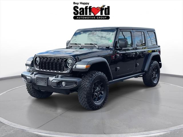 2024 Jeep Wrangler 4-Door Willys 4x4 2024 Jeep Wrangler 4-Door Willys 4x4