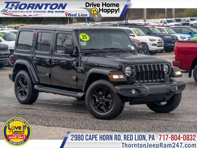 2020 Jeep Wrangler Unlimited Sahara Altitude 4X4 2020 Jeep Wrangler Unlimited Sahara Altitude 4X4