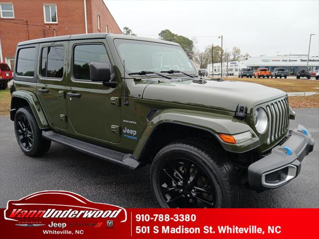 2022 Jeep Wrangler 4xe Unlimited Sahara 4x4