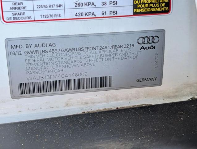 2012 Audi A3 2.0 TDI Premium
