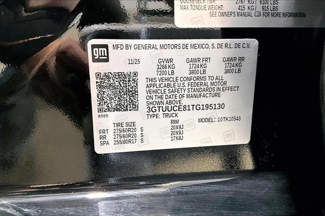 2026 GMC Sierra 1500 Crew Cab, Short Bed, Elevation, 4WD