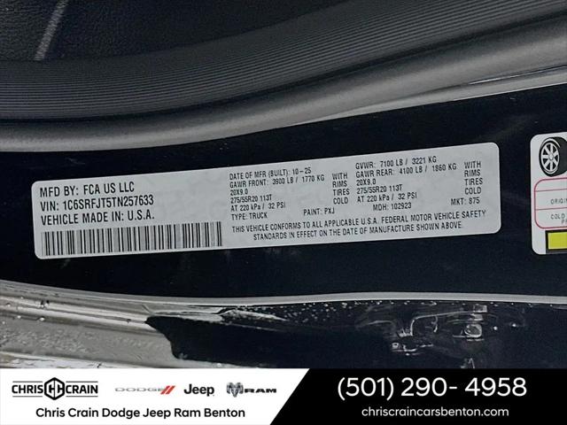2026 Ram 1500 Laramie Crew Cab 4x4 5'7" Box
