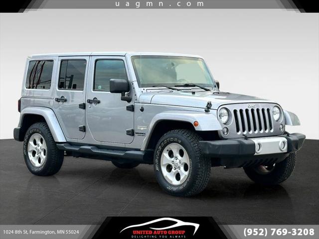 2014 Jeep Wrangler Unlimited Sahara for sale in Farmington, MN