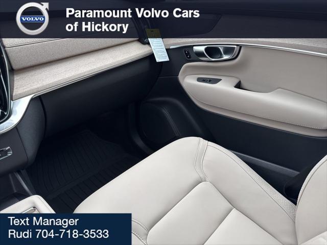 2026 Volvo XC90 Plus, B6 AWD Gas (mild hybrid), Gasoline, Bright, 6 Seats