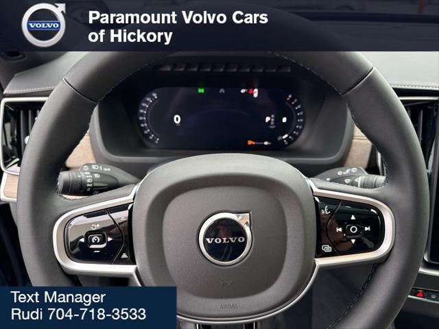 2026 Volvo XC90 Plus, B6 AWD Gas (mild hybrid), Gasoline, Bright, 6 Seats