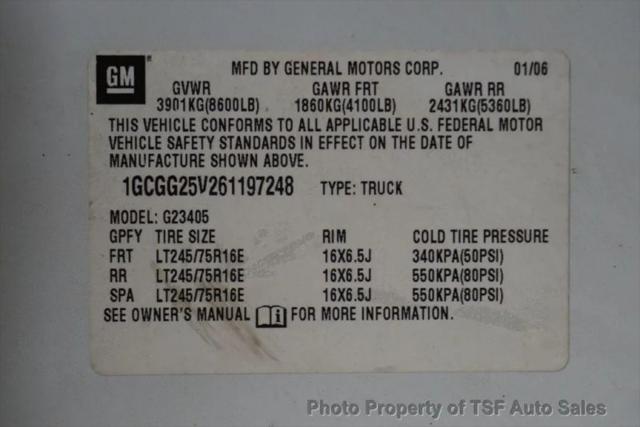 2006 Chevrolet Express Work Van