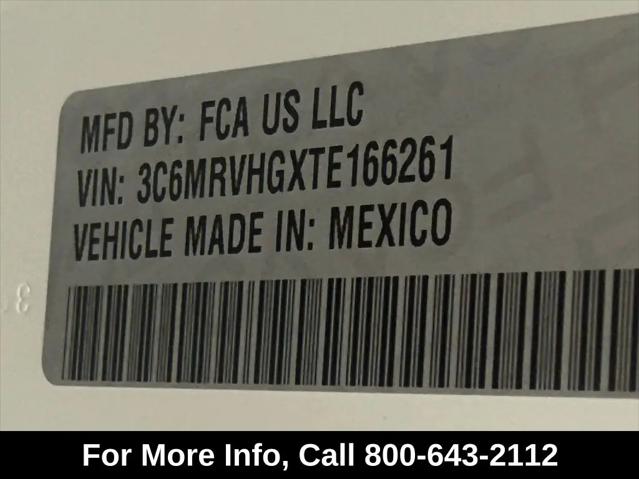 2026 Ram ProMaster Cargo Van Tradesman High Roof 159" WB w/Pass Seat