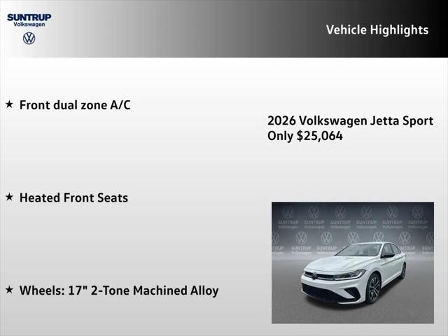 2026 Volkswagen Jetta Sport