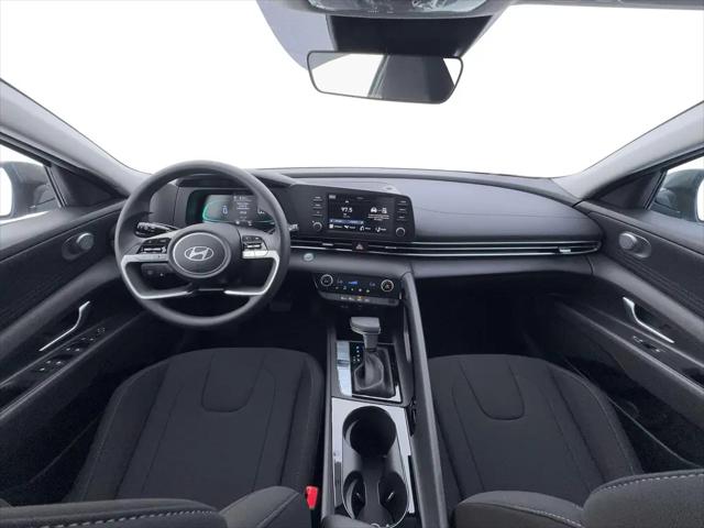 2026 Hyundai Elantra Hybrid Blue
