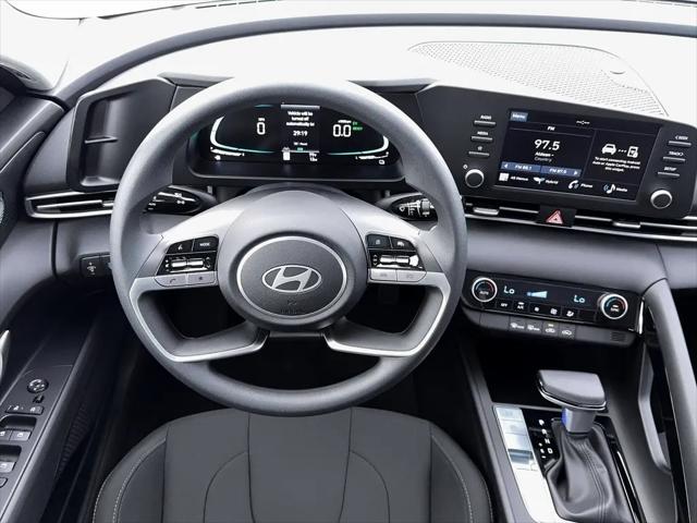 2026 Hyundai Elantra Hybrid Blue
