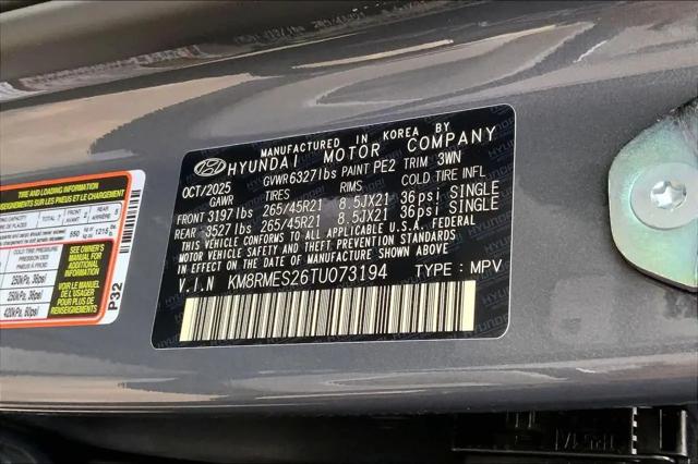 2026 Hyundai Palisade Calligraphy