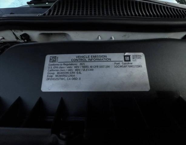 2021 Chevrolet Express Cargo Van RWD 2500 Regular Wheelbase WT