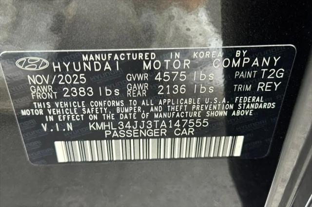 2026 Hyundai Sonata Hybrid SEL