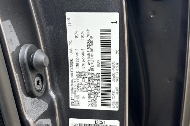 2026 Toyota Tundra SR5 CrewMax 5.5' Bed