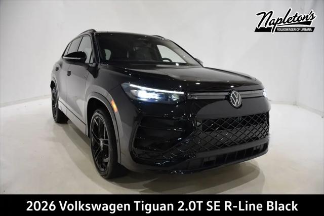 2026 Volkswagen Tiguan SE R-Line Black for sale in Urbana, IL