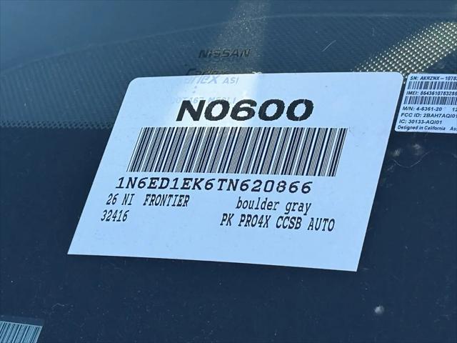 2026 Nissan Frontier Crew Cab PRO-4X 4x4