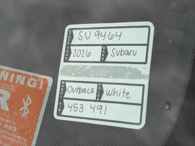 2026 Subaru Outback Limited XT