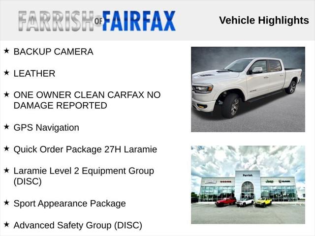 2021 RAM 1500 Laramie Crew Cab 4x4 64 Box 2021 RAM 1500 Laramie Crew Cab 4x4 64 Box