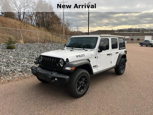 2021 Jeep Wrangler Unlimited Willys 4x4 2021 Jeep Wrangler Unlimited Willys 4x4