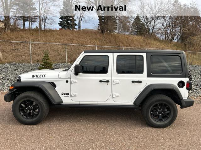 2021 Jeep Wrangler Unlimited Willys 4x4 2021 Jeep Wrangler Unlimited Willys 4x4