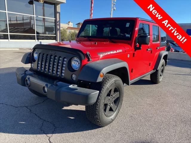 2016 Jeep Wrangler Unlimited Black Bear