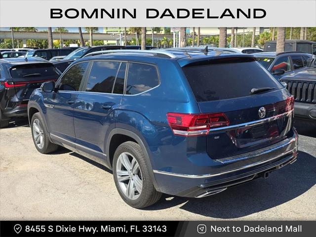 2019 Volkswagen Atlas 3.6L V6 SE w/Technology R-Line 2019 Volkswagen Atlas 3.6L V6 SE w/Technology R-Line