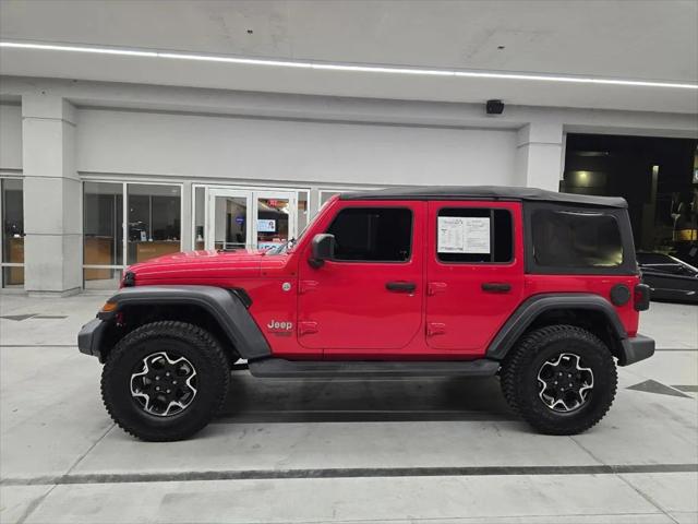 2018 Jeep Wrangler Unlimited Sport S 4x4 2018 Jeep Wrangler Unlimited Sport S 4x4