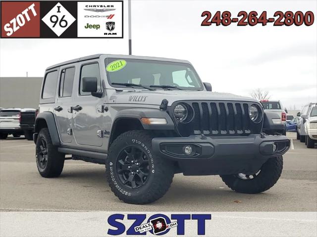 2021 Jeep Wrangler Unlimited Willys 4x4