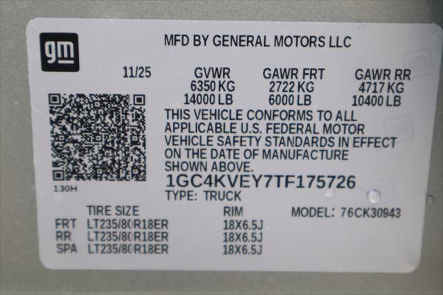 2026 Chevrolet Silverado 3500HD Crew Cab, Long Bed, High Country Dual Rear Wheel, RWD
