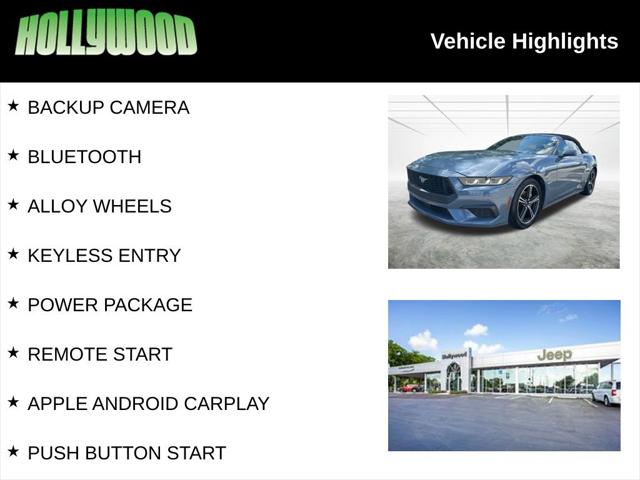 2024 Ford Mustang EcoBoost Premium Convertible