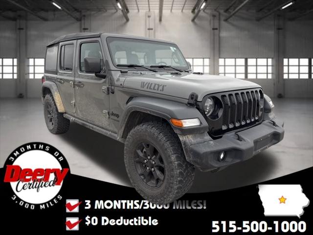 2020 Jeep Wrangler Unlimited Willys 4X4 2020 Jeep Wrangler Unlimited Willys 4X4