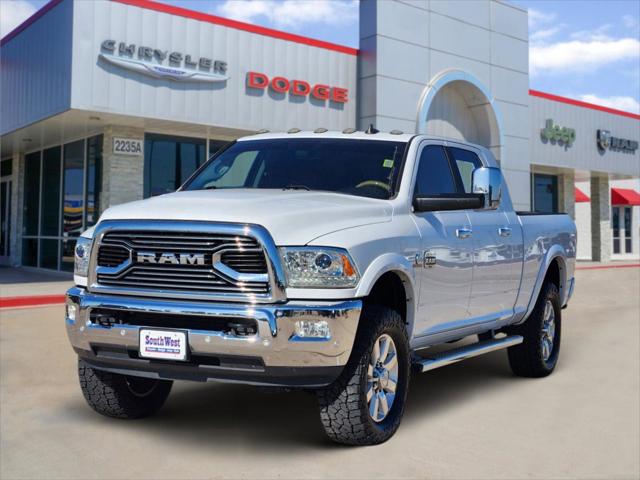 2018 RAM 3500 Laramie Longhorn Mega Cab 4x4 64 Box