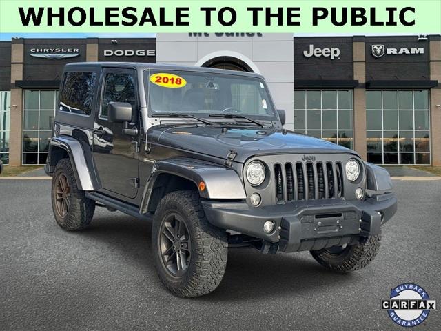 2018 Jeep Wrangler JK Freedom Edition 4x4 2018 Jeep Wrangler JK Freedom Edition 4x4