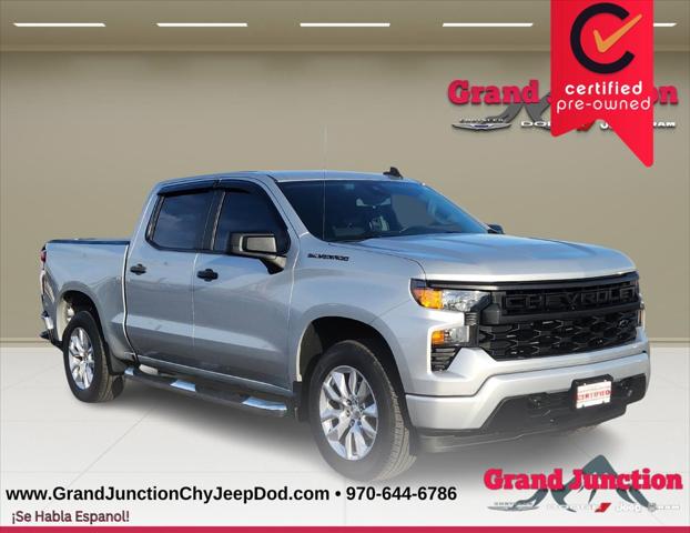 2022 Chevrolet Silverado 1500 4WD Crew Cab Short Bed Custom 2022 Chevrolet Silverado 1500 4WD Crew Cab Short Bed Custom
