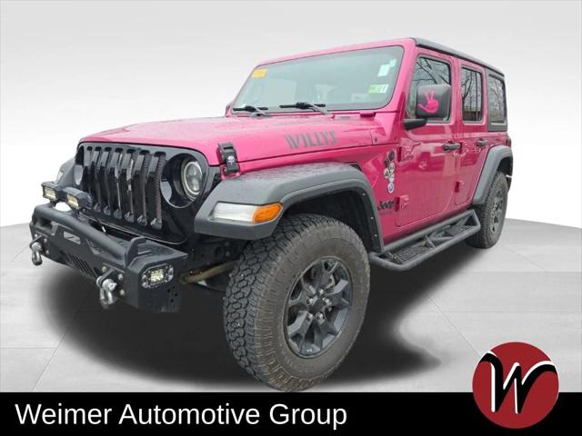 2021 Jeep Wrangler Unlimited Willys Sport 4x4 2021 Jeep Wrangler Unlimited Willys Sport 4x4